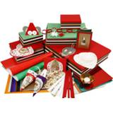 👉 Multicolor karton One Size meerkleurig Creotime kerstdecoratieset 4060 stuks 5707167503935