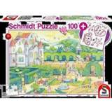 👉 Puzzel stuks schmidt puzzels Bij de Sprookjesprinsessen - 100 stukjes 6+ 4001504563295