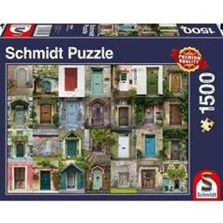 👉 Puzzel stuks Schmidt Deuren, 1500 stukjes - 12+ 4001504589509