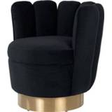 👉 Fauteuil zwart active Mayfair velvet 7423552696676