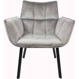 👉 Fauteuil grijs active MRS velvet 7101123829868