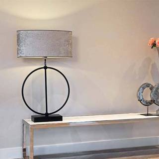 👉 Lampenkap zilver active Marly Chelsea ovaal