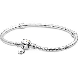 👉 Armband zilver One Size array Pandora Moments 598776C01 Daisy Flower 18 cm 5700302863932