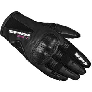 👉 Glove zwart s active Spidi Charme 2 Black Motorcycle Gloves 8030161354287