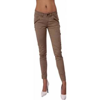 👉 Bruin vrouwen Phard broek - Panta Gwyn