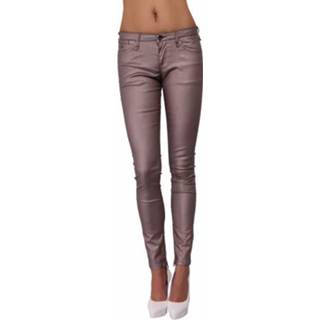 👉 Paars vrouwen Pepe jeans coating broek - Solitaire