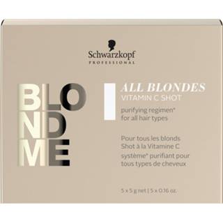 👉 Vitamine active Schwarzkopf Poeder Blond Me All Blondes Vitamin C Shot 5x5gr 4045787641233