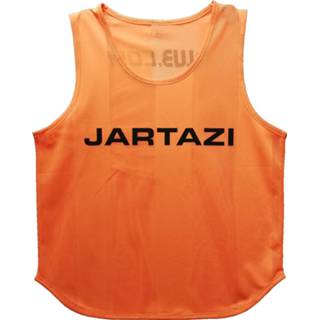 👉 Trainingshesje oranje polyester One Size Jartazi Bib 5-pack Jr 8719986014988