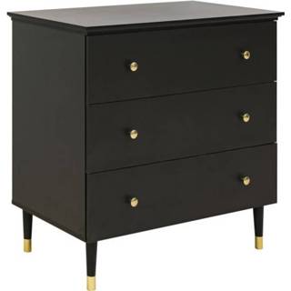 👉 Commode zwart active Complete Babykamers Bopita Cloë Mat