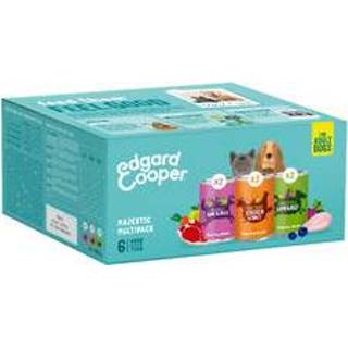 👉 Hondenvoer blik Edgard & Cooper Multipack - Kip/Wild Lam 6 x 400 g 5407007148783