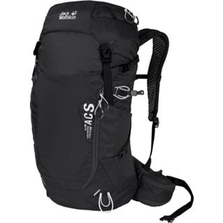 👉 Backpack zwart polyester unisex Jack Wolfskin Crosstrail 28 LT Hiking Pack black 4060477823836