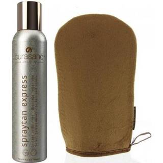 👉 Glove active Curasano Spraytan Express Tanning Spray 150ml +