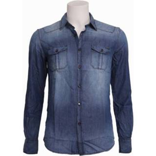 7010 DENIM - Antony Morato - Overhemden - Blauw Blauw katoen mannen 7010 DENIM - Antony Morato Overhemden