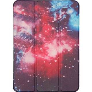 👉 Kunstleder space design unisex meerkleurig IMoshion Trifold Bookcase voor de Samsung Galaxy Tab S2 9.7 - 8719295506914