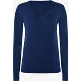 👉 Katoen truien vrouwen blauw Uno Due K-213 0