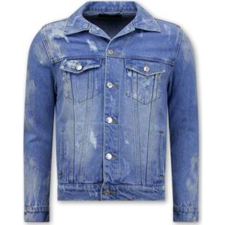 👉 Spijkerjas katoen l jassen male blauw Enos Denim rj9028 7435144471455 7435144471431 7435144471448