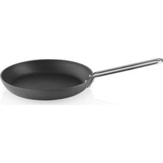 👉 Koekenpan zwart aluminium Dura Line - Ã 28 cm Eva Trio 5706631007771