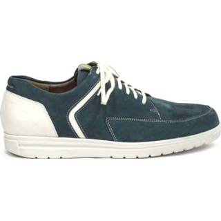 👉 Leer herenschoenen male blauw Gijs 2057 wijdte k 4064701040792