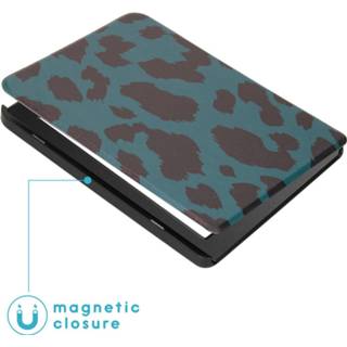 👉 Hardcase donkergroen kunstleder Green Leopard unisex groen IMoshion Design Slim Hard Case Booktype voor de Tolino Page 2 - 8719295515671