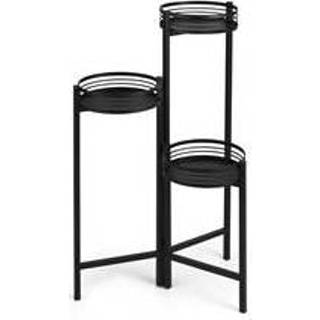 👉 Plantenbak metaal zwart Lifa Living Azalea 8719743324107