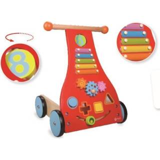 👉 One Size meerkleurig Wooden Toys Classic World Walker 6940351733025