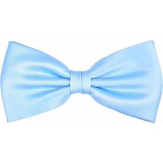 👉 Smoking blauw One Size Luxe vlinder strikje in de kleur lichtblauw. - 8718758345374