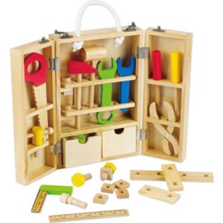 👉 One Size meerkleurig Wooden Toys Classic World Carpenter Set 6940351710361