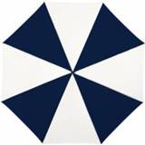 👉 Automatische paraplu blauw/wit 82 cm