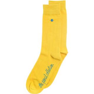 👉 Sokken geel katoen male Alfredo Gonzales pencil classic mustard yellow 8719497411528