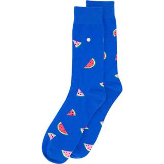 👉 Sokken blauw roze katoen s male Alfredo Gonzales melons blue pink 8719497419395