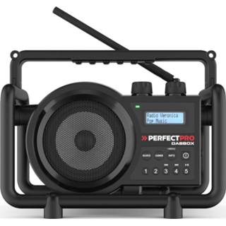 👉 Bouwradio active PerfectPro DBX3 DABBOX FM RDS - DAB+ bluetooth AUX-in werkt op netstroom en batterijen 8719689465186