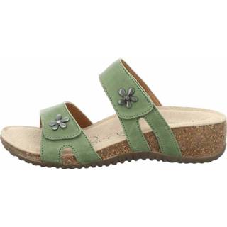 👉 Muil leer groen Josef Seibel Muiltje 4062838042672