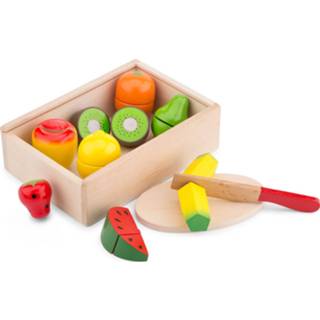 👉 New Classic Toys - Snijset Fruit Box 10 Delig 8718446105815