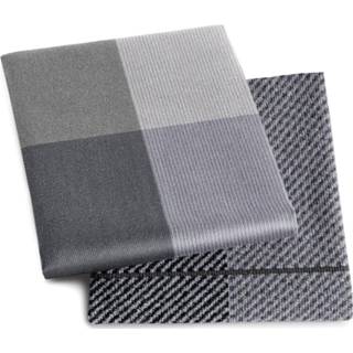 👉 Theedoek grijs DDDDD Blend 60x65cm - dove grey set van 6 8719002137769