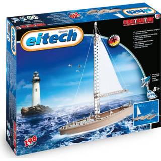 👉 Eitech Constructieset Zeilboot 35 X 29 X 5 Cm Beige 292-delig