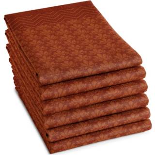 👉 Theedoek grijs DDDDD Organic Morvan 60x65cm - grey set van 6 8719002182646
