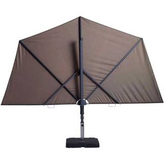 👉 Zweef parasol Vrijhangende zweefparasol Sunwave 270cm (taupe) 8713229247546