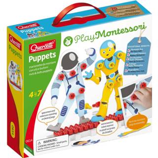 👉 Knutselpakket wit geel karton multikleur Quercetti Puppets Junior Wit/geel 88-delig 8007905006146