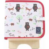 👉 Jaq Jaq Bird krijtboek dieren 20 cm wit/rood 5-delig