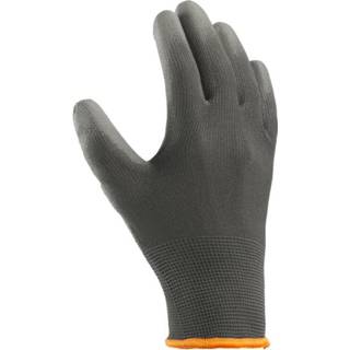 👉 Gebreide handschoen grijs polyester polyurethaan active TeXXor COATED, 4031301019312