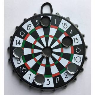 👉 Dartbord voor kroonkurken 24 cm - Bierdopjes gooien dartbord drankspel