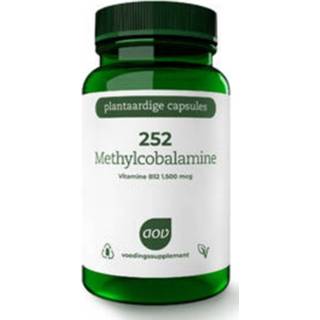 👉 Active AOV 252 Methylcobalamine (1.500 mcg) 60 vegacaps 8715687702520
