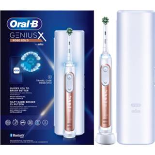 👉 Elektrische tandenborstel active Oral-B Genius X Rosegold 1 Stuk 4210201396963