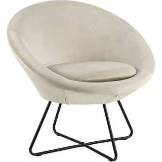 👉 Fauteuil polyester modern klassiek beige MOOS Kian - Sand 5713941154651