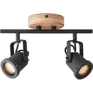 👉 Hout dustrieel bruin Brilliant Inge Spot 4004353374968