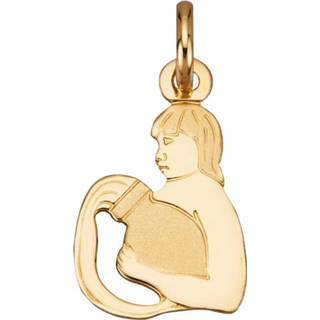 👉 Hanger goud legering geel vrouwen uniek design geelgoudkleur Sterrenbeeld Waterman Diemer Gold 4055707092304