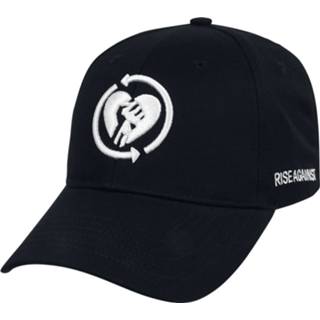 👉 Baseball cap zwart mannen Rise Against - Logo 4064854343252