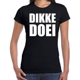 👉 Shirt active vrouwen zwart Dikke doei t-shirt / kleding voor dames