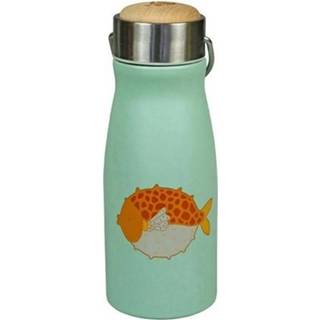 👉 Thermosfles tgroen RVS active The zoo koffervis 300ml - mintgroen 8720143191169