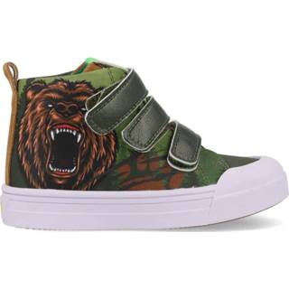 Sneakers canvas 27 jeugd groen Go Banana's GB-BEARYCOOL-V Groen-27 maat 8720353271156